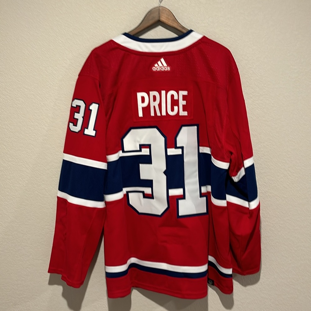 Authentic Adidas NWT Montreal Canadians Jersey Size 60, XXXL , #31 Carey Price - Picture 7 of 12